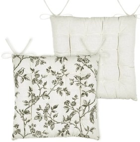 Μαξιλάρι Καρέκλας 2 Όψεων (38x38+4) S-F Clarine CUD445001GAL