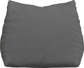 vidaXL Μαξιλάρι Πλάτης Σκούρο Γκρι 60 x 20 x 50 εκ. ύφασμα