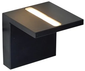 Απλίκα Φωτιστικό Τοίχου LED 4W Upside Tetris Aca -L36291BK-Μαύρο L36291BK