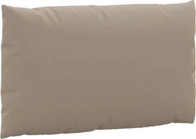 vidaXL Μαξιλάρια Παλέτας 2 τεμ. Taupe Ύφασμα Oxford