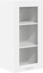 vidaXL Κρεμαστό ντουλάπι Λευκό 40 x 31 x 80 εκ. Επεξεργασμένο Ξύλο