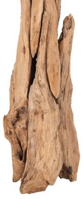 ΚΑΛΟΓΕΡΟΣ  ΑΠΟ ΜΑΣΙΦ ΞΥΛΟ TEAK ΦΥΣΙΚΟ 170-200ΕΚ.