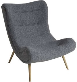 Πολυθρόνα Cloud Μπουκλέ 735-2202-GL 97x80x100cm Grey