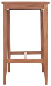 Τραπέζι Μπάρ CRANSTON C18111 Ξύλο ΤΕΑΚ Φυσικό 120x60x105Υ εκ. 120x60x105 εκ.