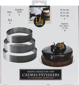 ΤΣΈΡΚΙΑ ΨΗΣΊΜΑΤΟΣ CERCLE PATISSIER X3 M18 KP5748