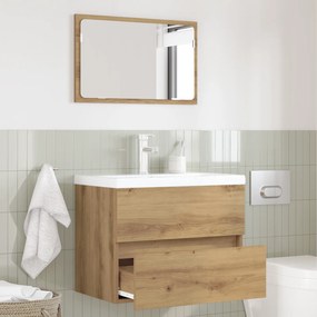 vidaXL Σετ Επίπλων Μπάνιου 2 Τεμαχίων Artisan Oak Επεξεργασμένο Ξύλο