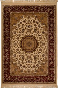 Χαλί Isfahan 2438A Cream-Red Βιοκαρπέτ 240X300cm