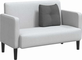 vidaXL Μαξιλάρι Πλάτης Σκούρο Γκρι 45 x 50 x 24 cm ύφασμα