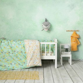 Κουβερλί Βρεφικό Oceanis Turqoise Nima 100x140cm 100% Cotton