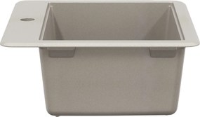 vidaXL Σιντρινο Γκρι 470 x 440 mm Γρανίτης