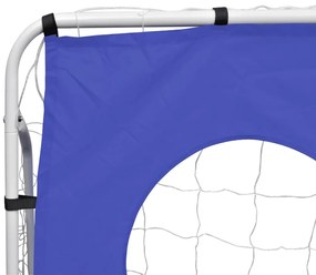 vidaXL Τέρμα Ποδοσφαίρου με Στόχους 240 x 92 x 150 εκ. από Ατσάλι