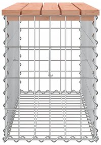 vidaXL Πάγκος Κήπου Συρματοκιβώτιο 83x31,5x42 εκ. Μασίφ Ψευδοτσούγκα