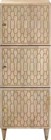 vidaXL Ντουλάπι 40 x 33 x 110 εκ. από Μασίφ Ξύλο Μάνγκο