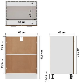 ΝΤΟΥΛΑΠΙ ΚΑΦΕ ΔΡΥΣ 60 X 46 X 81,5 ΕΚ. ΑΠΟ ΕΠΕΞΕΡΓΑΣΜΕΝΟ ΞΥΛΟ 815563