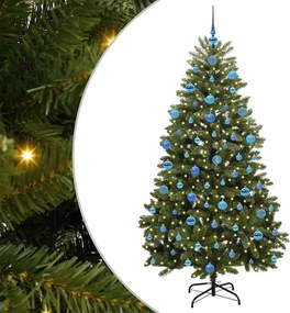 vidaXL Τεχνητό Χριστουγεννιάτικο Δέντρο 180 cm 300 LED Θερμό λευκό