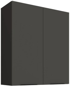 Κρεμαστό ντουλάπι Arianna 80 G 90 2F-Γκρι