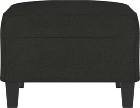 vidaXL Υποπόδιο Μαύρο 70 x 55 x 41 εκ. Υφασμάτινο
