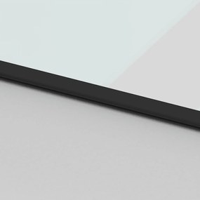 vidaXL Συρόμενη πόρτα με σετ υλικού 76x205 cm από γυαλί&amp;Αλουμίνιο