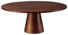 Πιατέλα Σερβιρίσματος Με Πόδι Wood 53862970 29cm Brown Asa Ξυλο