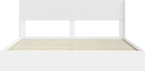 vidaXL Καλάθι με αποθήκη και κεφαλάρι Λευκό 180 x 200 cm