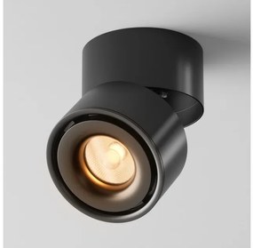Σποτ Φωτιστικό Οροφής LED 15W Μαύρο 3CCT Yin C084CL-15W3K-D-B-DE Maytoni C084CL-15W3K-D-B-DE