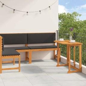 vidaXL Σετ Παγκάκι Κήπου 3 pcs Καφέ Μασίφ ξύλο ακακίας