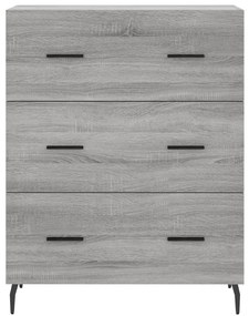 Ντουλάπι Γκρι Sonoma 69,5 x 34 x 180 εκ. Επεξεργασμένο Ξύλο 3198423