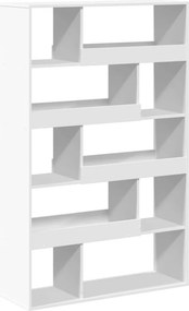vidaXL Βιβλιοθήκη Λευκή 100x33x156,5 εκ. από Επεξεργασμένο Ξύλο