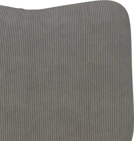 vidaXL Πολυθρόνα Ανοιχτό γκρι 63 x 67 x 94 εκ. ύφασμα