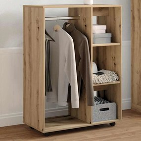 vidaXL Ντουλάπα Τεχνίτης Δρυς 80x40x110 εκ Επεξεργασμένο Ξύλο