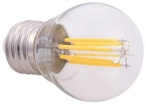 Λαμπτήρας Led Filament 6W E27 3000K Διάφανο Dimmable