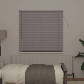 vidaXL Ρολό Παραθύρου με κουρτίνες Άλλο Ασημί 80 x 130 εκ Αλουμίνιο