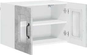 vidaXL Πάνελ πλυντηρίου πιάτων Kalmar 2 pcs Σκυρόδεμα Γκρι