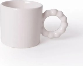 Stewehome Σετ 2 τεμαχίων κεραμικά φλιτζάνια 8 cm 260 ml μοντέρνου στυλ Λευκό
