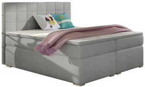 Κρεβάτι Alfie-Γκρι Ανοιχτό-180 x 200 - 180.00Χ200.00Χ126.00cm