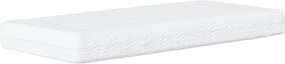 vidaXL Κρεβάτι με Στρώμα Dover Taupe 90x190 εκ.Υφασμάτινο