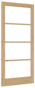 vidaXL Πόρτα Εσωτερικού Χώρου  με Γυαλί "ORKDAL" 93x202x4 εκ από Στερεό Ξύλο Πεύκου
