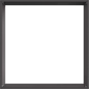 vidaXL Περίγραμμα γκαζόν Μαύρο 50 x 50 x 13 εκ Ατσάλι