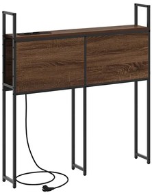 vidaXL Κεφαλάρι Αποθήκης Καφέ δρυς 75 cm Επεξεργασμένο ξύλο