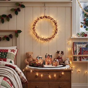 ΕΠΟΧΙΑΚΆ ΦΩΤΕΙΝΆ ΣΤΟΙΧΕΊΑ RING 38CM 300LED WARM WHITE AX8107050
