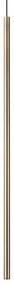Φωτιστικό Οροφής Filo 300825 Φ8,8x94cm Led 160lm 3,5W 3000K Brass Ideal Lux