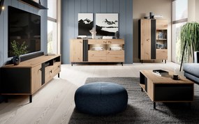 Έπιπλο τηλεόρασης Merc 1D2S - 165.10Χ40.00Χ49.20cm