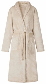 vidaXL Ρόμπα χωρίς Κουκούλα Μπεζ m Φανέλα