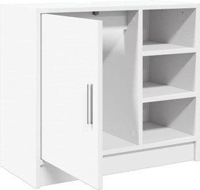 vidaXL Ντουλάπι Νιπτήρα Λευκό 63x29x55 εκ. Επεξ. Ξύλο