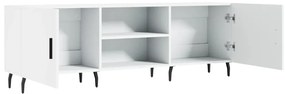 vidaXL Έπιπλο Τηλεόρασης Λευκό 150x30x50 εκ. από Επεξεργασμένο Ξύλο