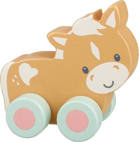 Πόνυ push &amp; pull Orange Tree Toys