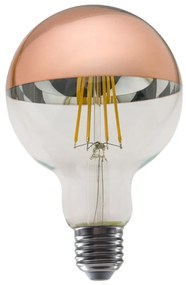 LED FILAMENT E27 DIM G95 ROSE GOLD 8W 2700K 230V AC 900LM RA80 - 2700K - PALA958WWDIMRG