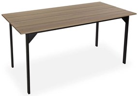 Τραπεζαρία Versa Collins Μέταλλο μελαμίνη Ξύλο MDF 75 x 80 x 164,5 cm