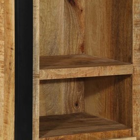 ντουλάπι μπάνιου vidaXL 40x30x90 cm από μασίφ ξύλο Rough Mango