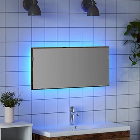 vidaXL Καθρέφτης Παλαιό ξύλο 80 x 37 εκ.